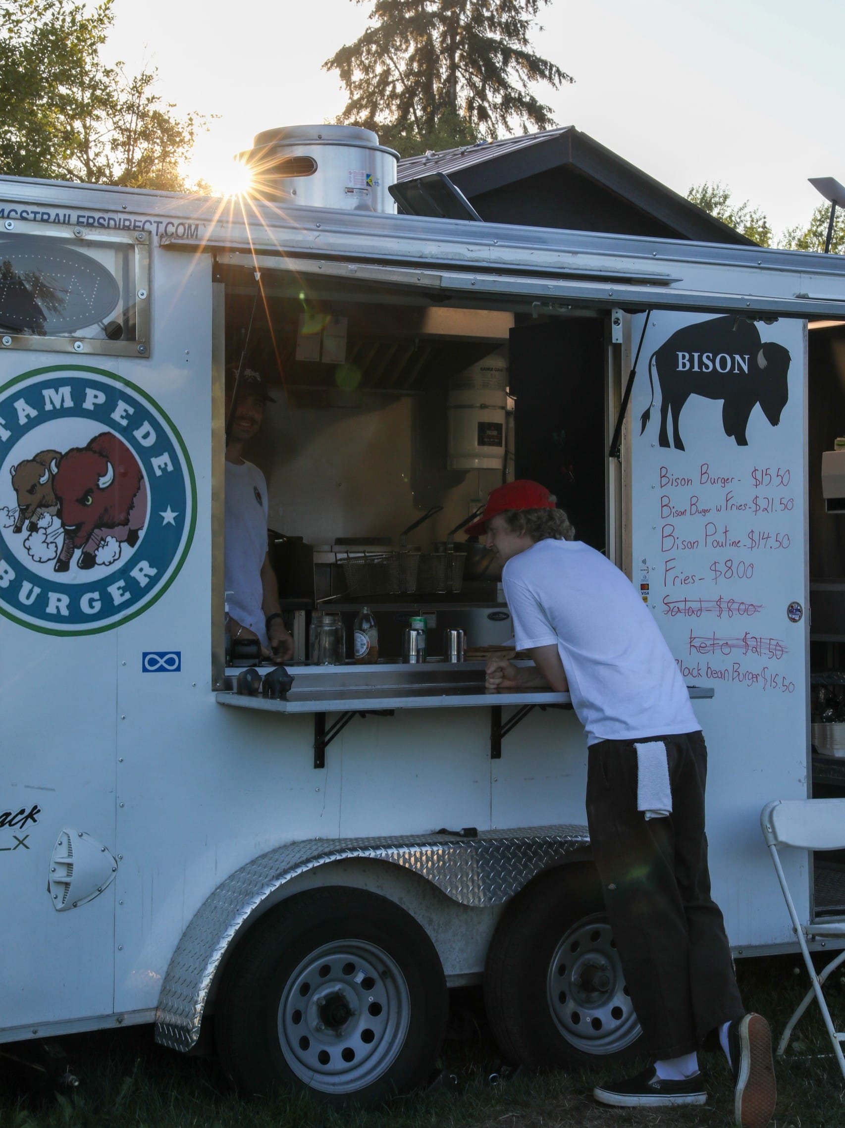 Stampede Burger at Locality Brewing in Langley