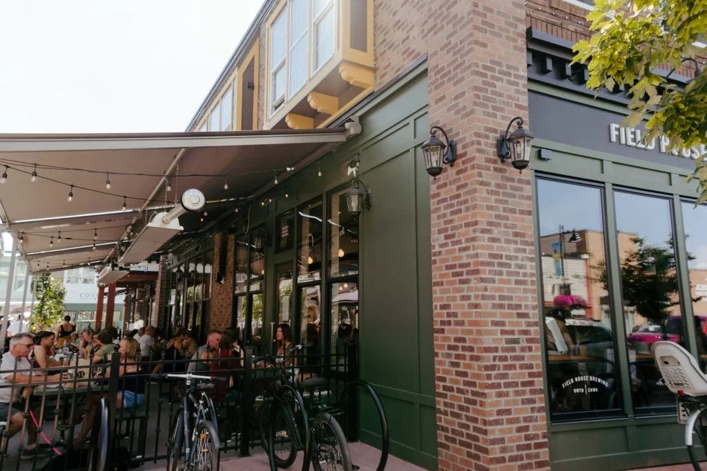 People gathering at Field House Brewing in Chilliwack, BC (photo: Shea Milne Photography)
