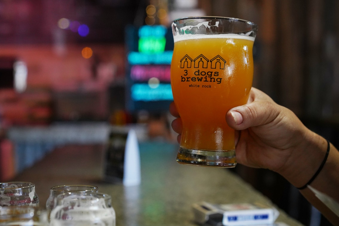 3 Dogs Brewing - White Rock - BC Ale Trail
