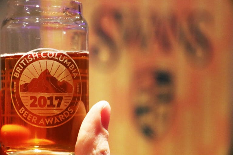 Oktoberfest Flammenbeer by Swans and White Sails, winner of Best in Show at the 2017 BC Beer Awards.