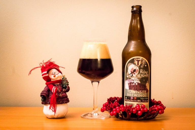 Winter Beers 2017 BC Ale Trail Townsite Bière d'hiver