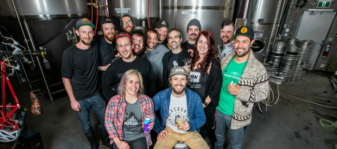 BC Ale Trail VCBW Collab Brew Team