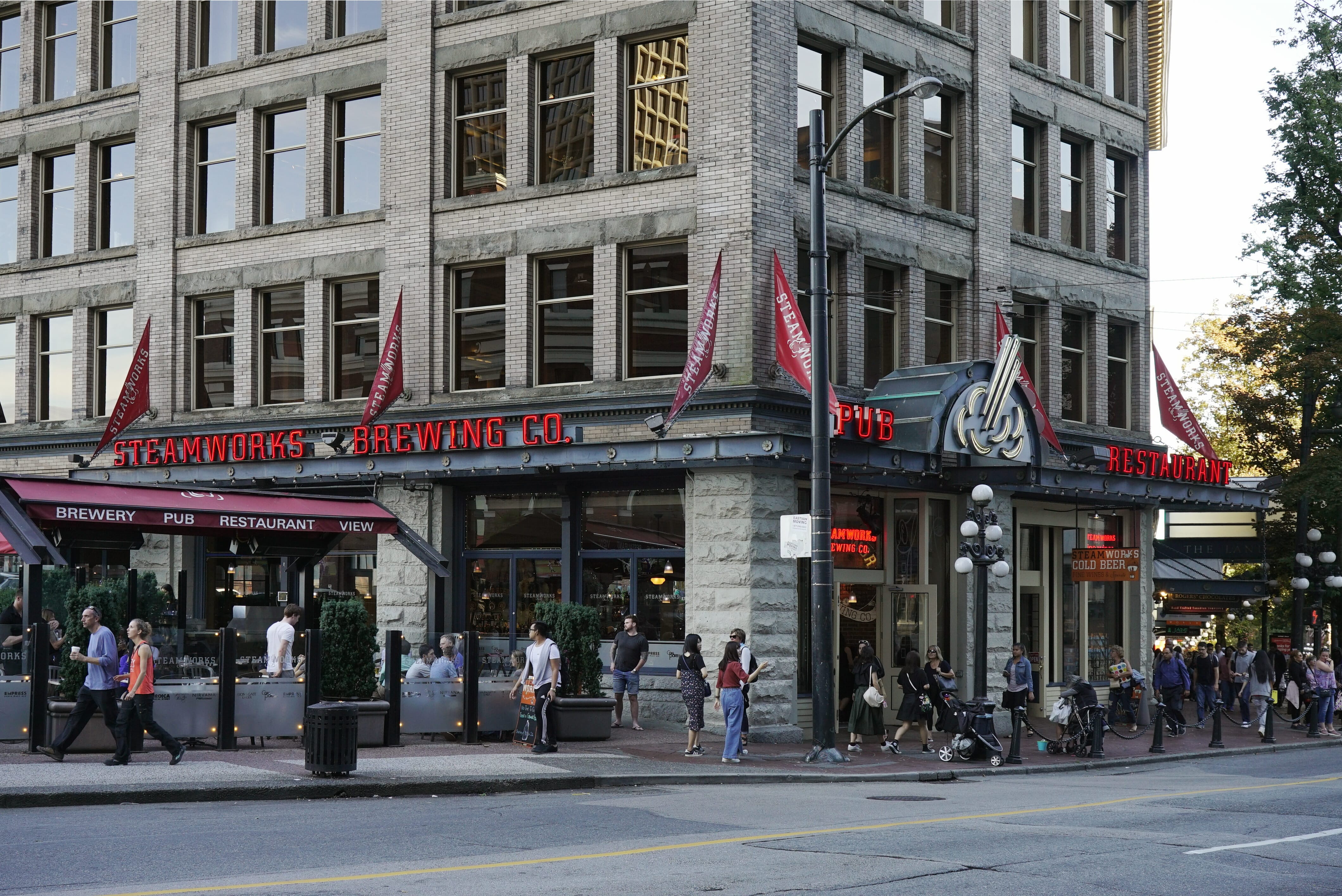 Steamworks Bewing Co. Brew Pub in Vancouver, BC