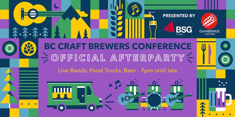 bc brewers conference afterparty hosted on October 18th, 2019 during BC Craft Beer Month