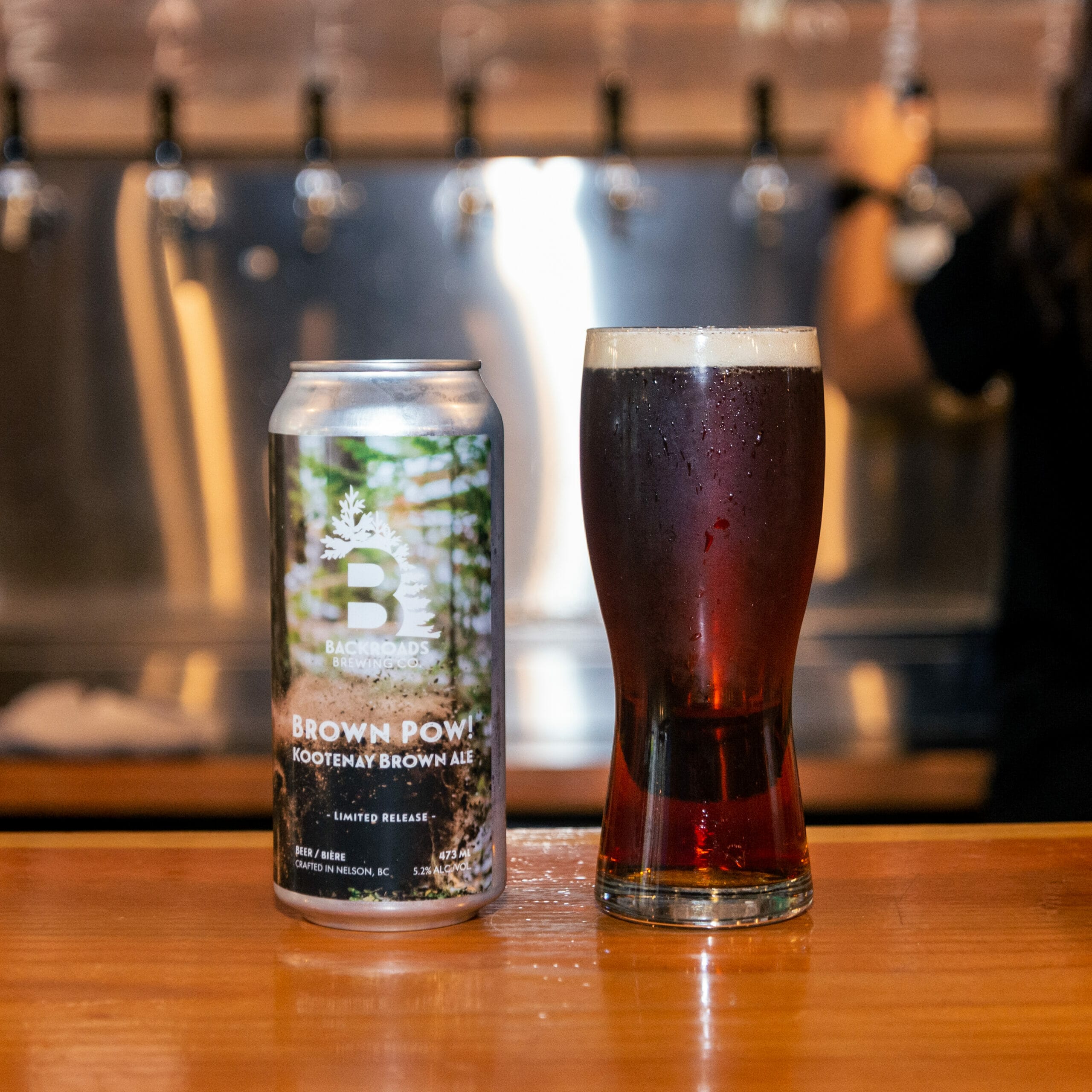 Brown Pow from Backroads Brewing