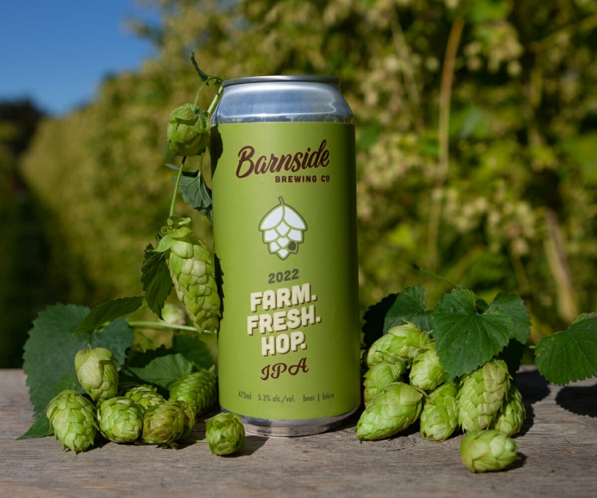 Farm Fresh Hop IPA - Barnside Brewing