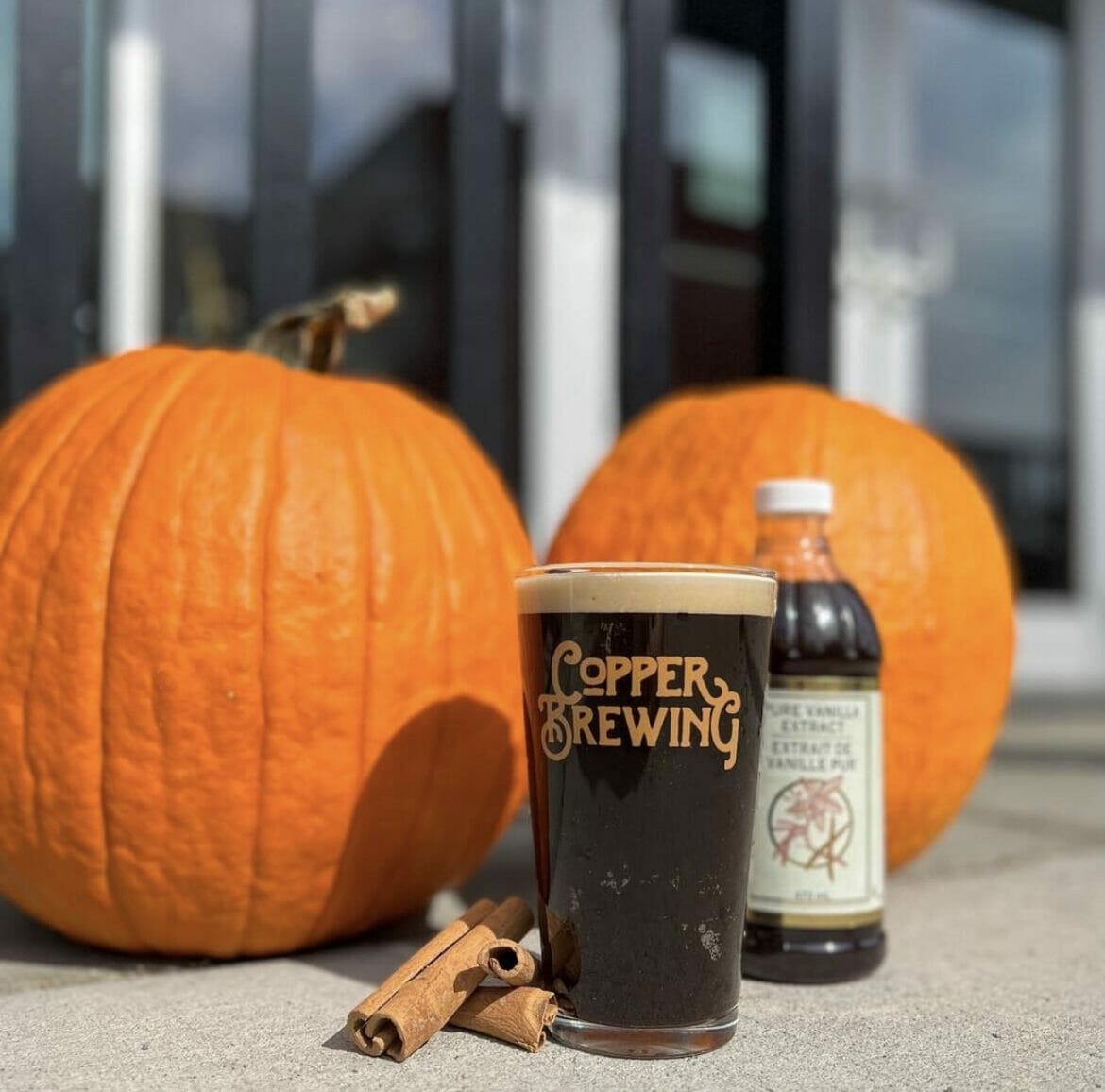 Copper Pumpkin Spice Latte Nitro Stout