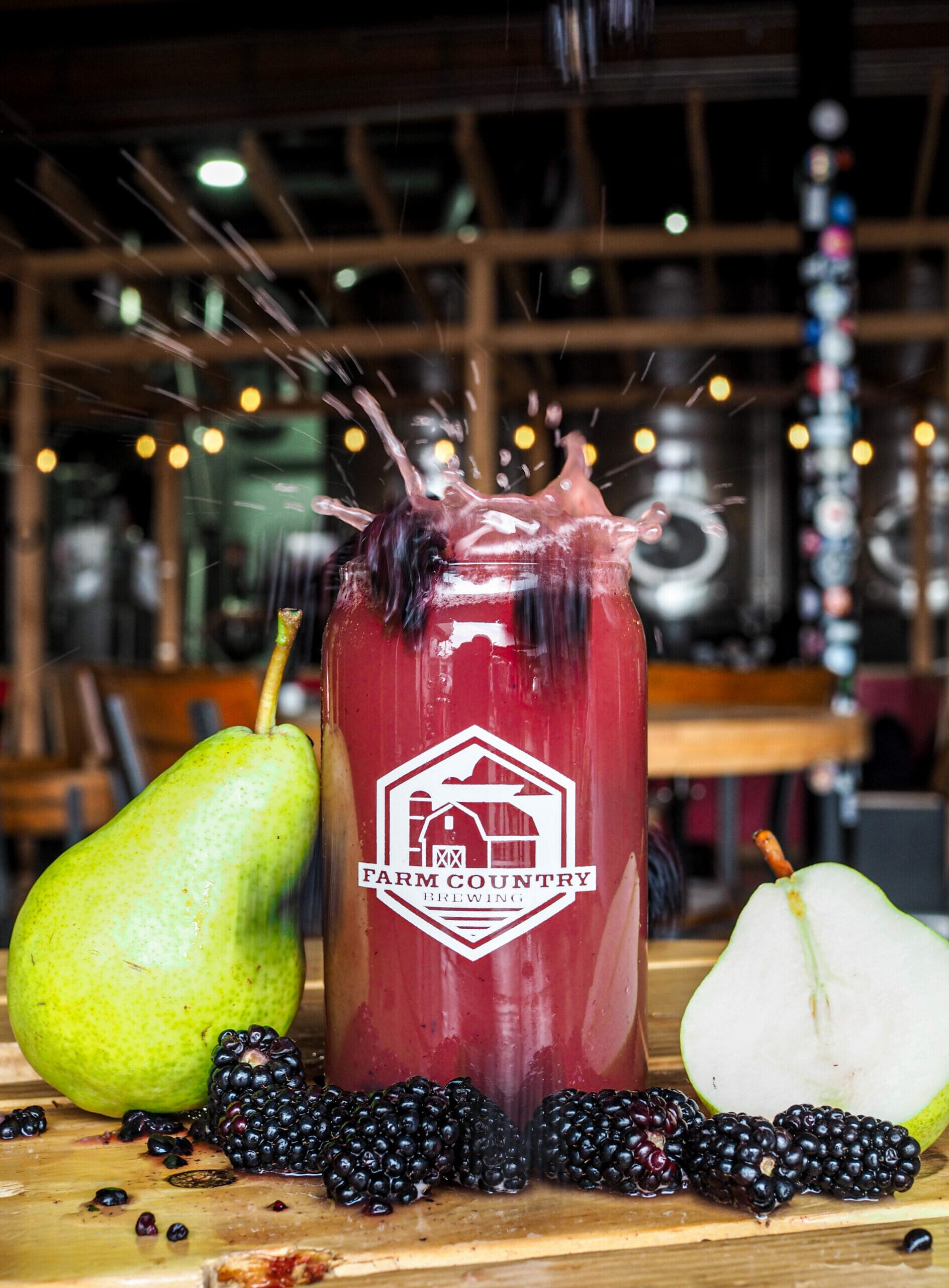 Farm Country Brewing Blackberry Pear Sour
