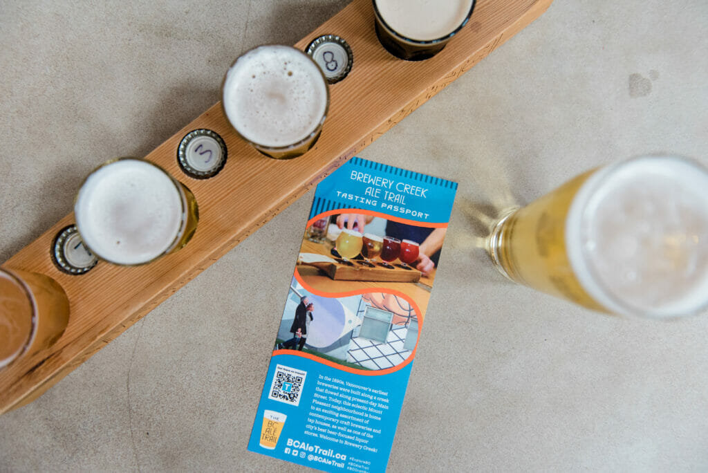 BC Ale Trail Brewery Creek Tasting Passport - Main Street Brewing