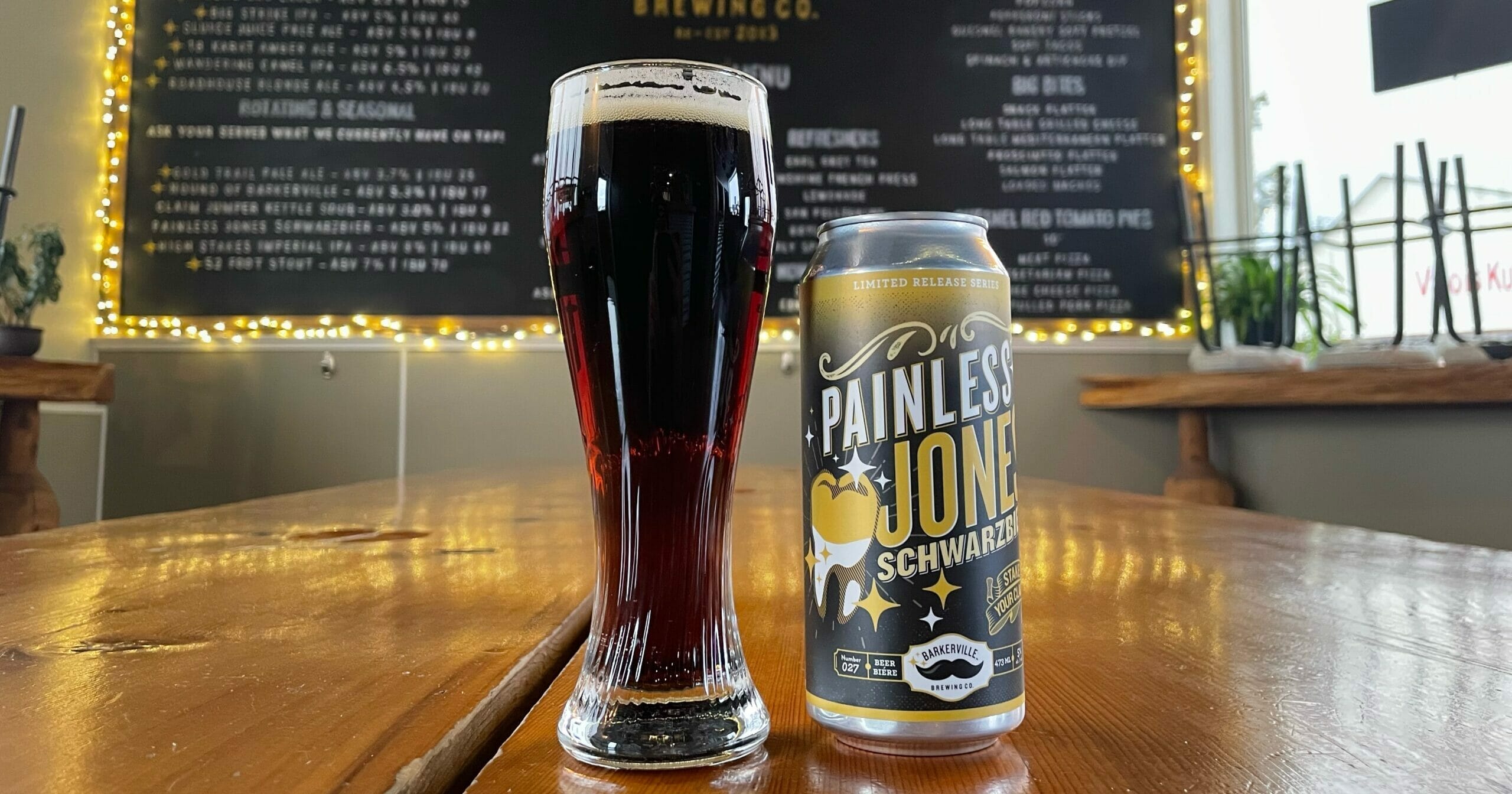 Barkerville’s Painless Jones Schwarzbier Celebrates Black History Month