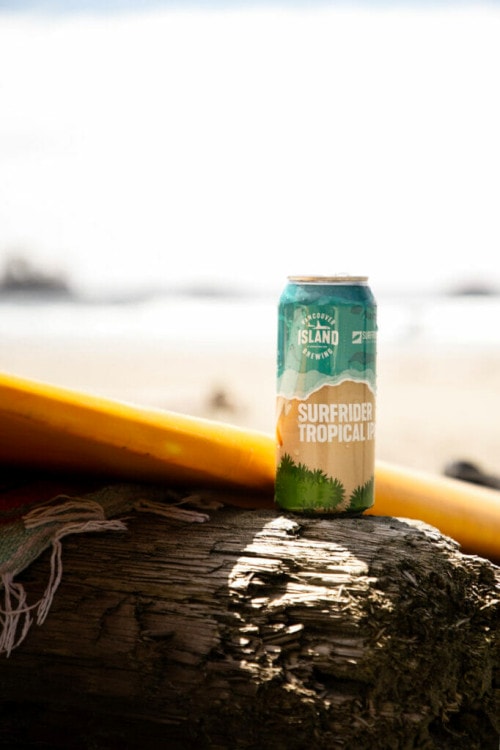 Surfrider Tropical IPA by Vancouver Island Brewing in Victoria