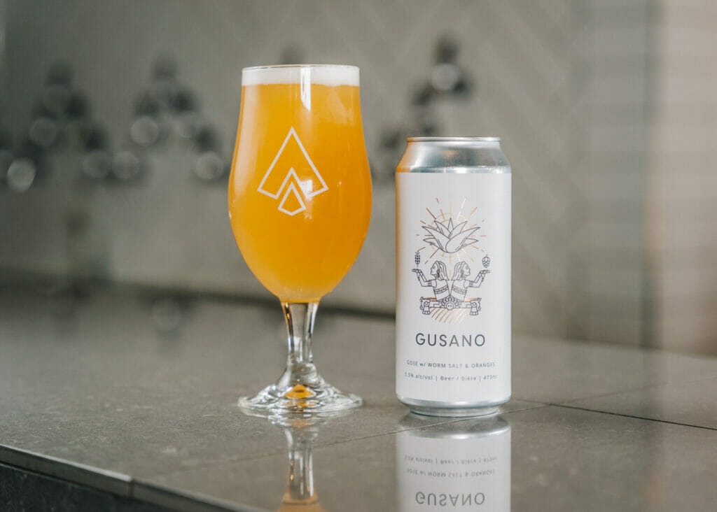 Gusano Gose by Île Sauvage Brewing in Victoria