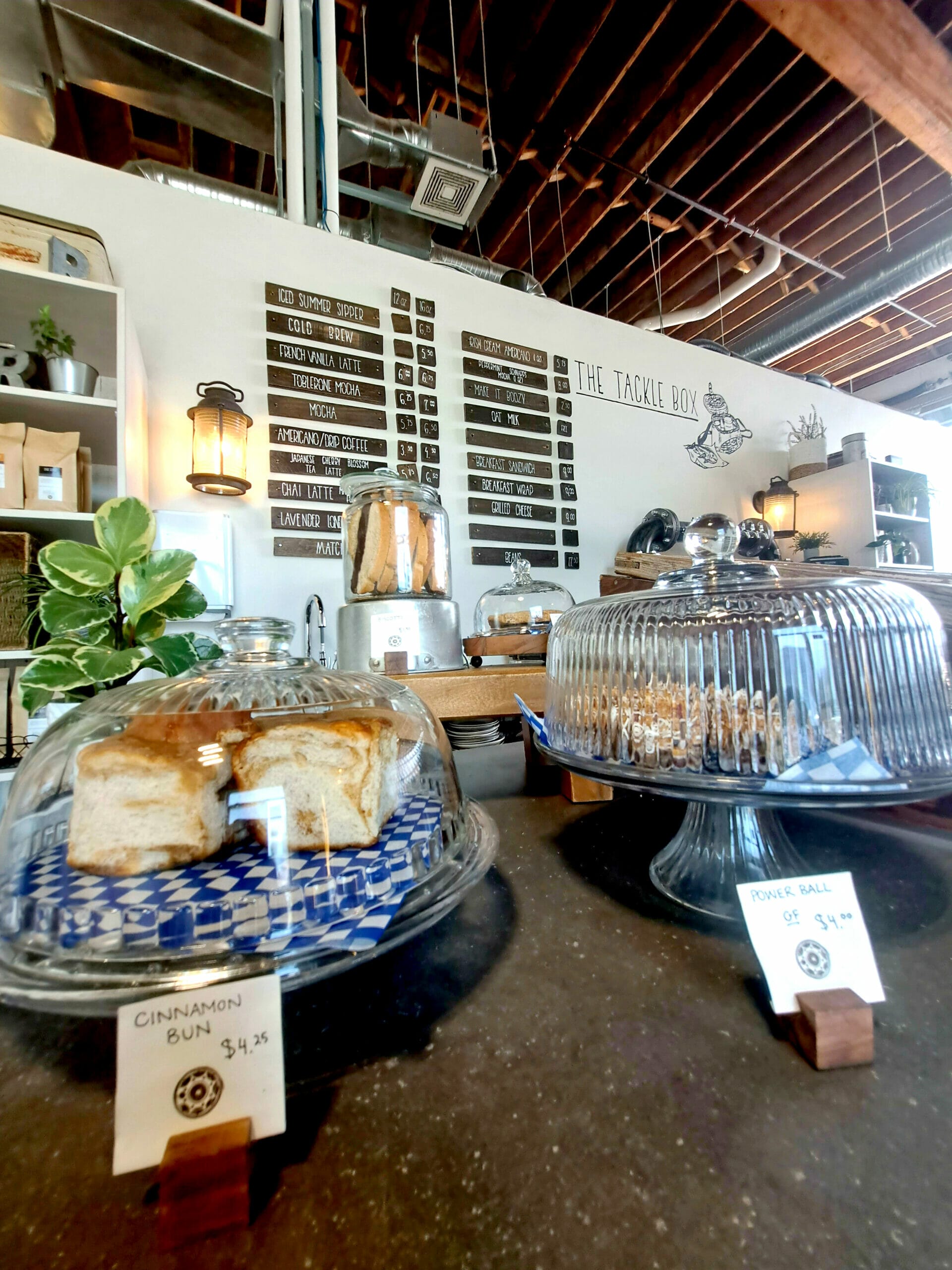 tasty baked treats at Rustic Reel Brewing in Kelowna, BC