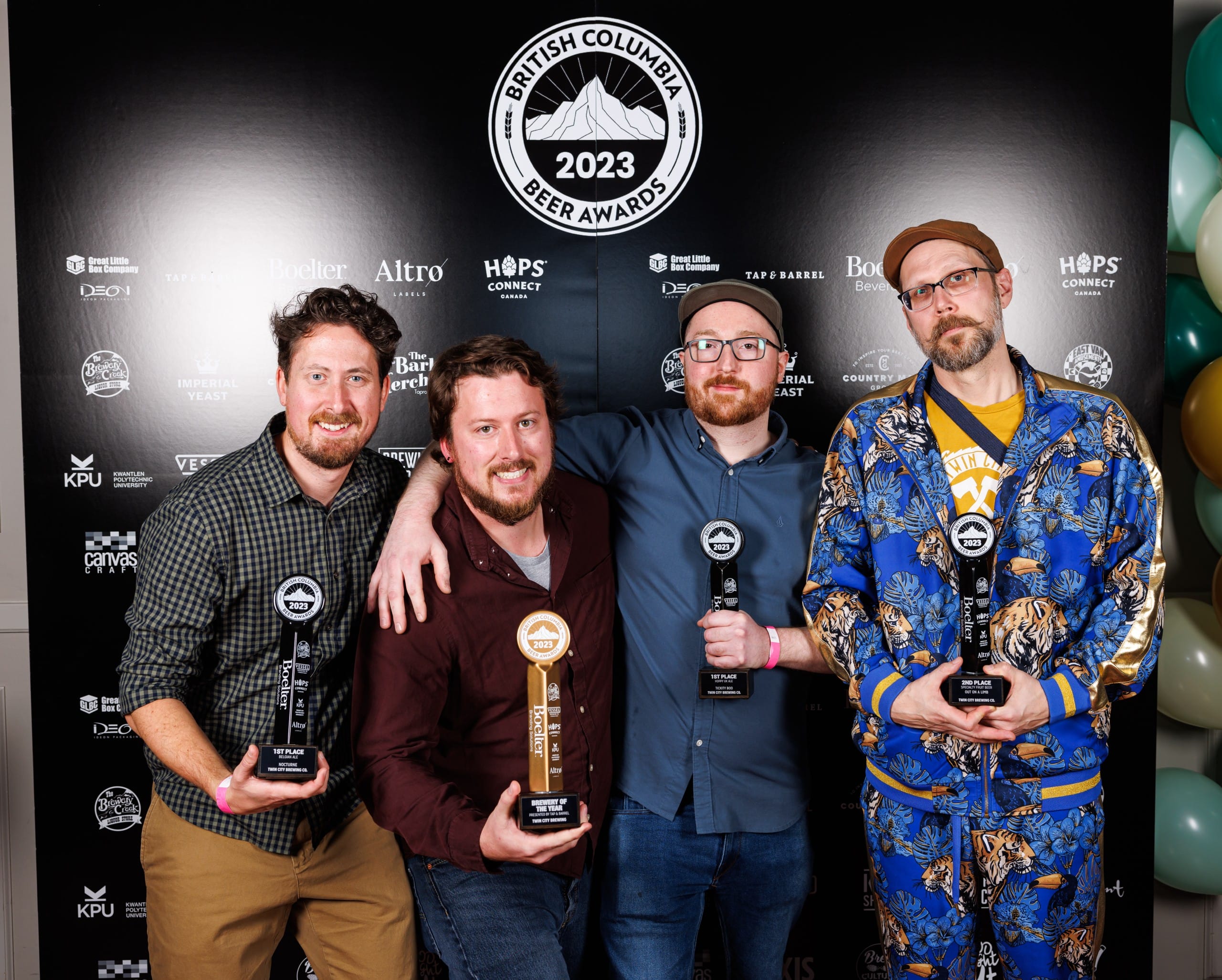 Twin City Brewing Wins Brewery of the Year at 2023 BC Beer Awards