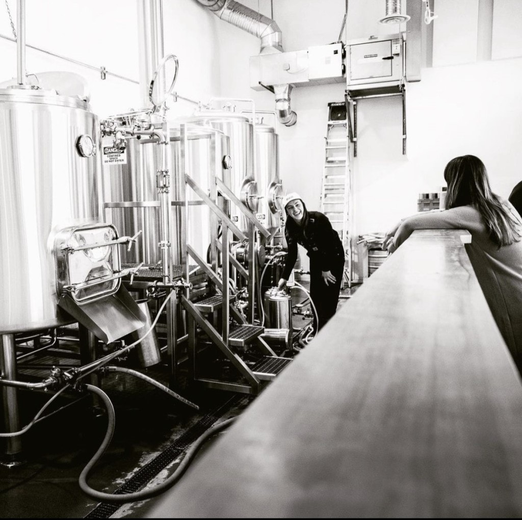 Land & Sea Brewing photo Tessa by pony wall by Kent Bernadet