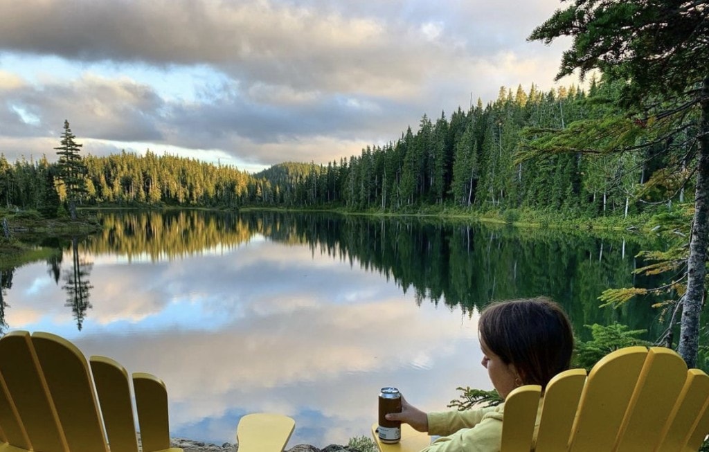 Tessa Gabiniewicz in Strathcona Park in Comox on Vancouver Island
