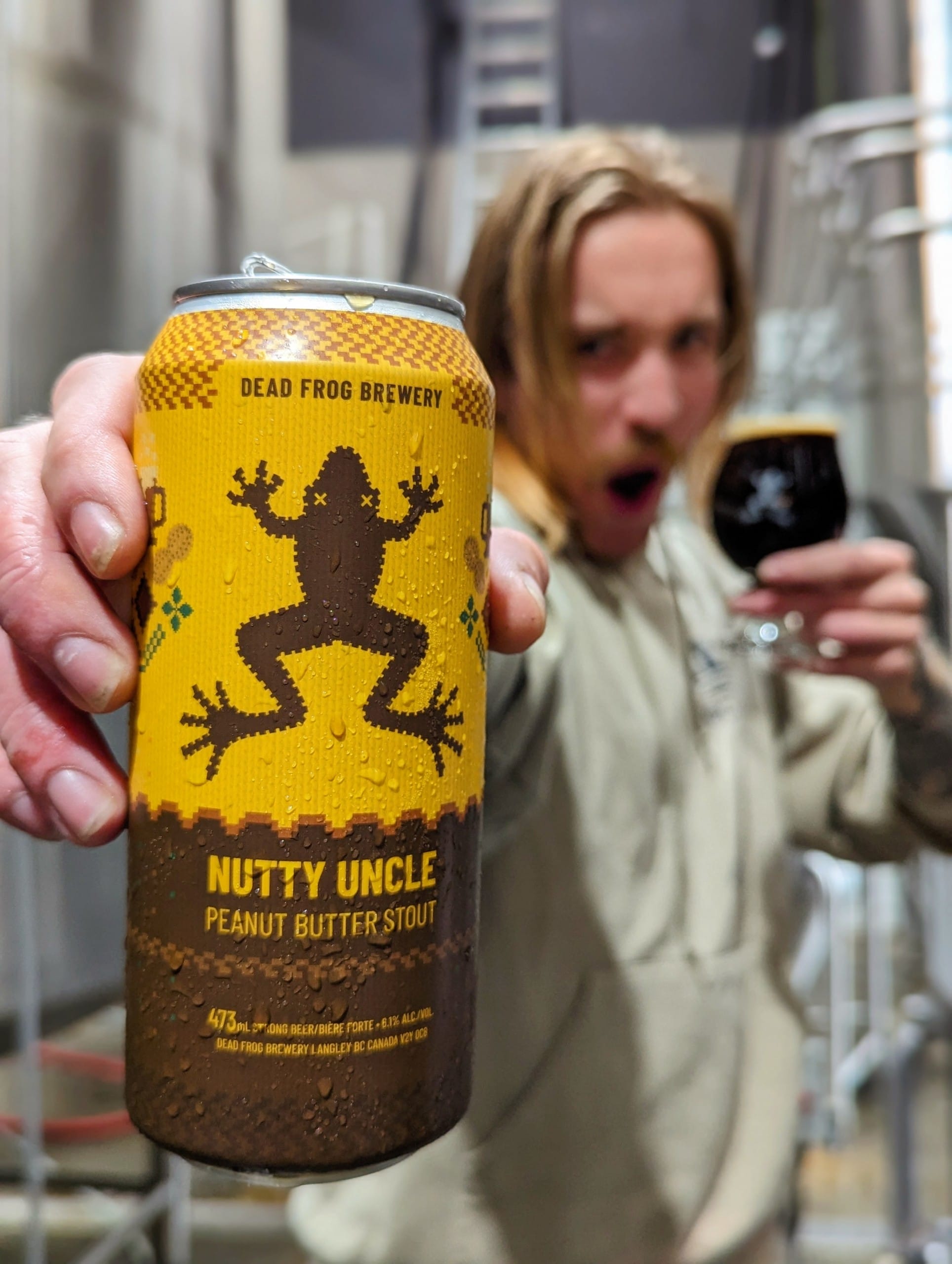 Nutty Uncle Peanut Butter Stout - Dead Frog Brewing