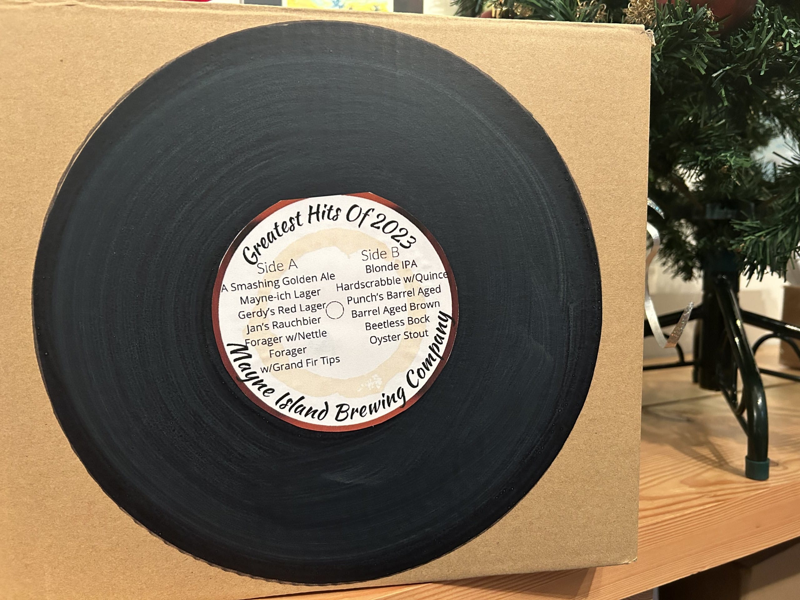 Greatest Hits box - Mayne Island Brewing