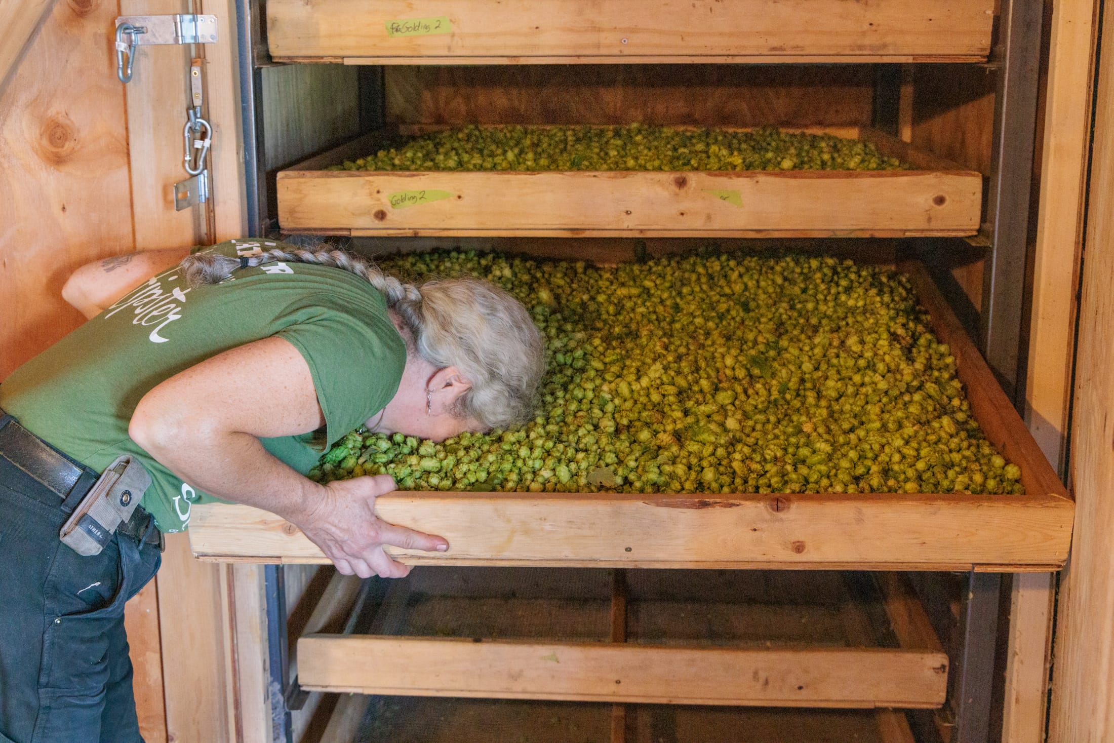 A fresh hop face plant at Crannóg Ales