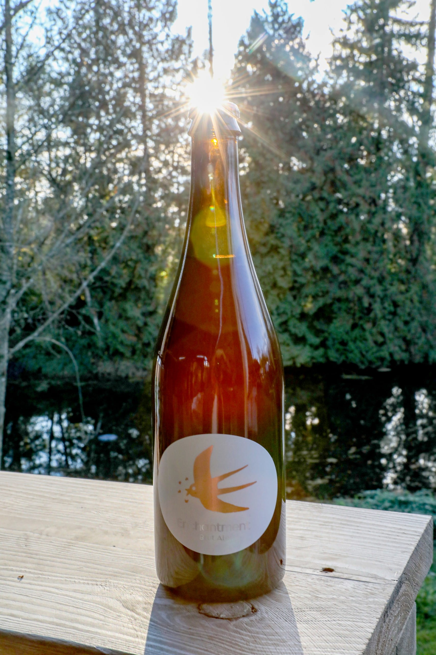 Cran-Chantment Brut Ale from Locality Brewing in Langley, BC