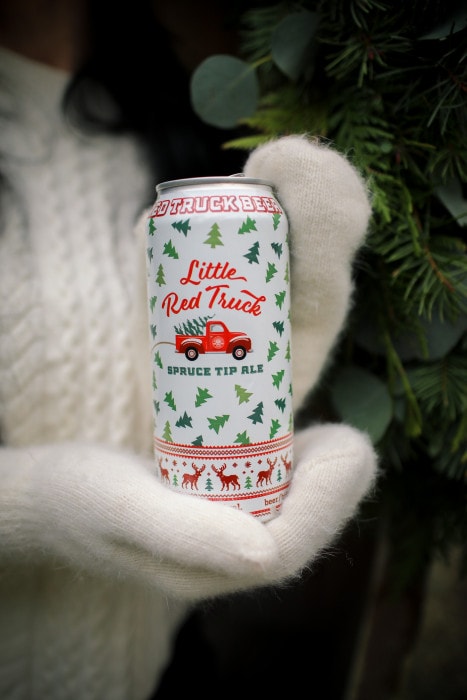 Little Red Truck Spruce Tip Ale from Red Truck Beer Company in Vancouver, BC