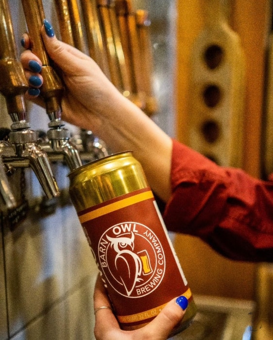 A crOWLer from Barn Owl Brewing in Kelowna