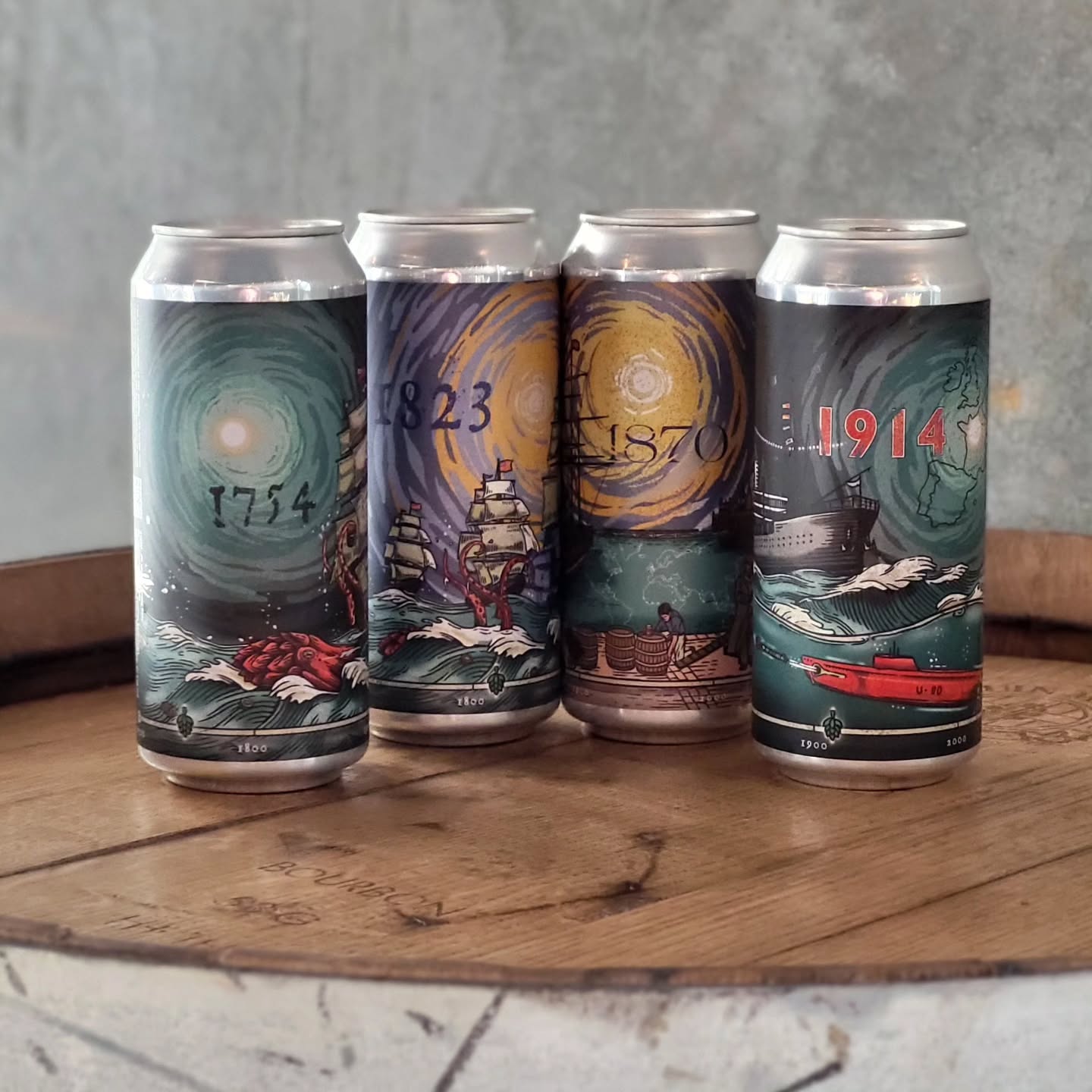 The historical IPA lineup from Project Hop