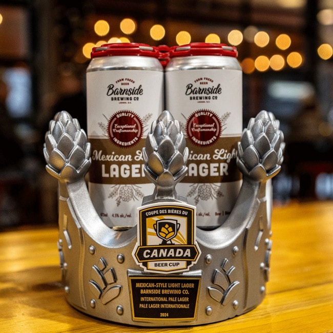 Mexican Light Lager from Barnside Brewing in Delta, BC