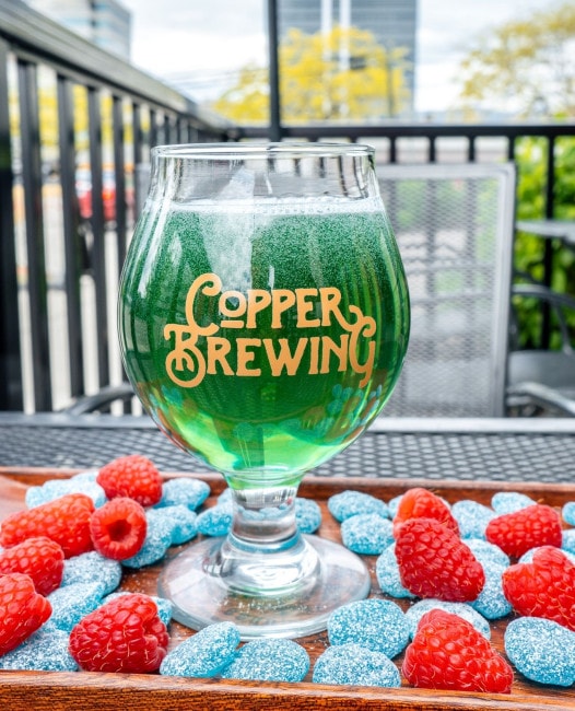 Riptide Raspberry Nitro Sour from Copper Brewing in Kelowna, BC