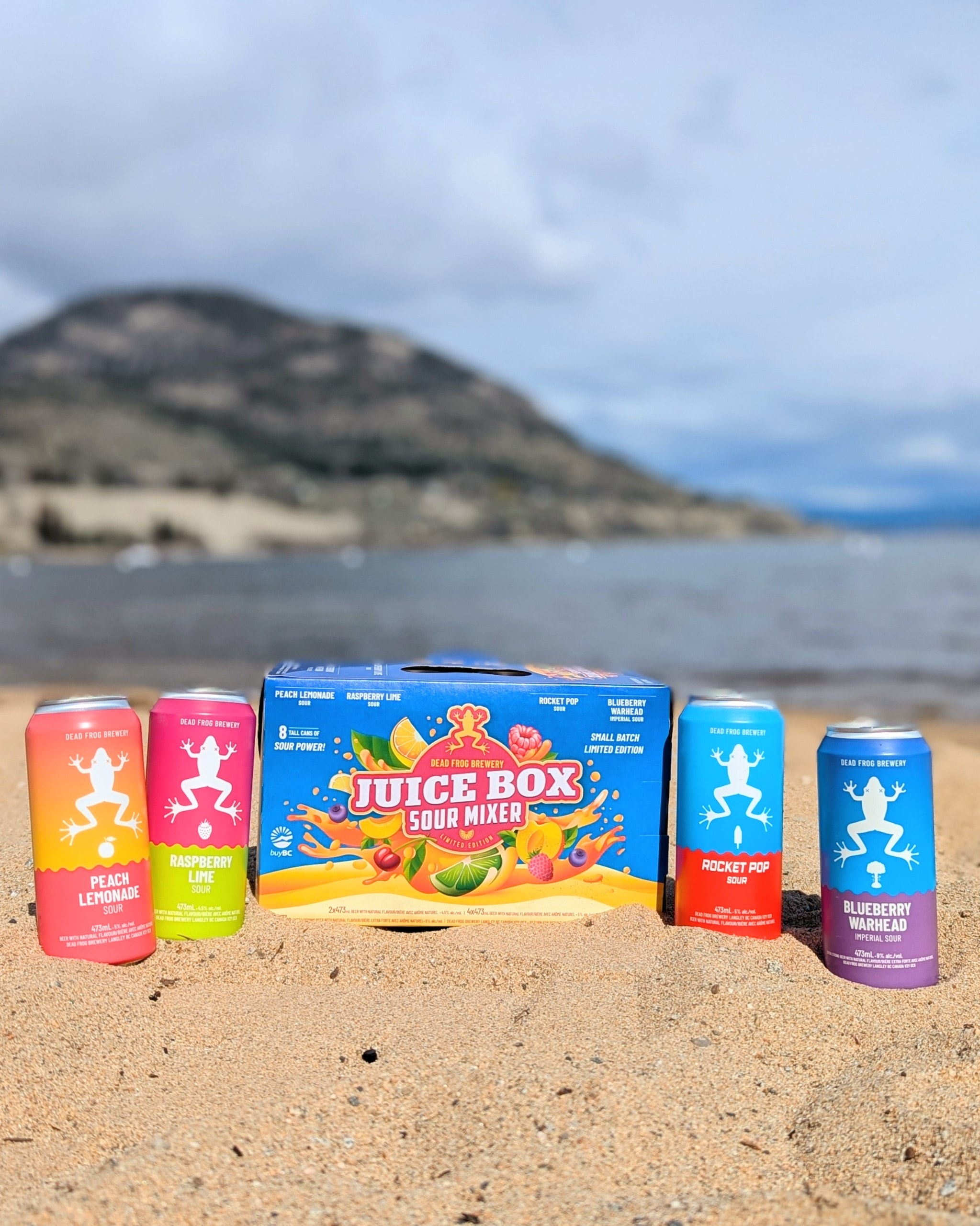 Juice Box mixed pack from Dead Frog Brewery in Langley, BC