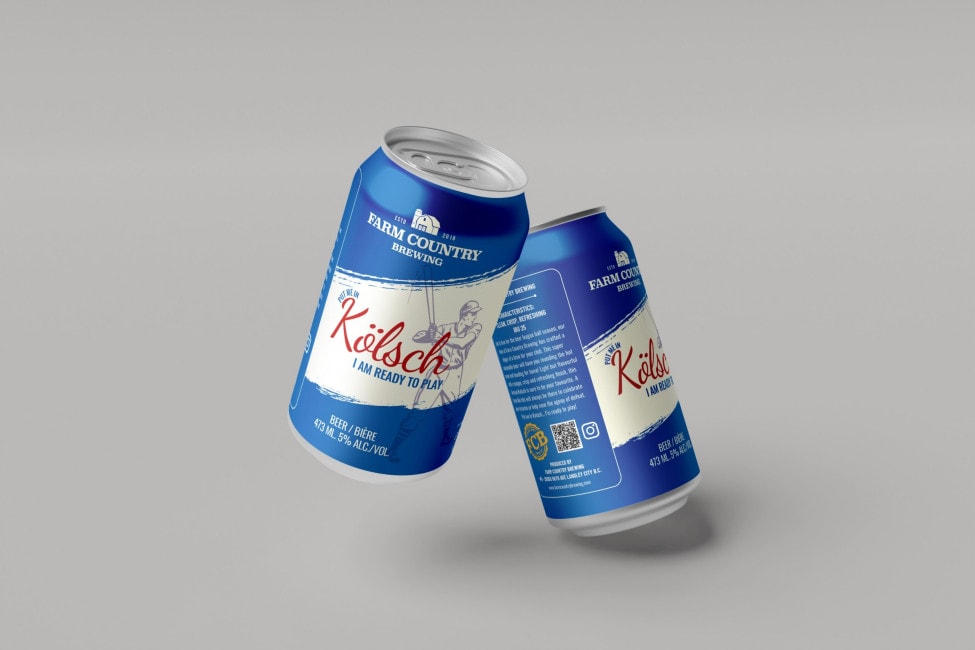 Put Me In Kölsh from Farm Country Brewing in Langley, BC