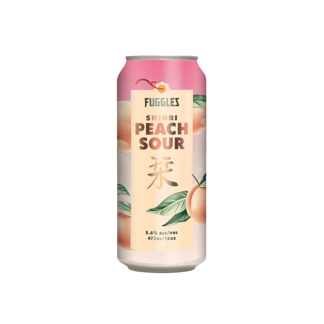 Shiori Peach Sour from Fuggles Beer in Richmond, BC