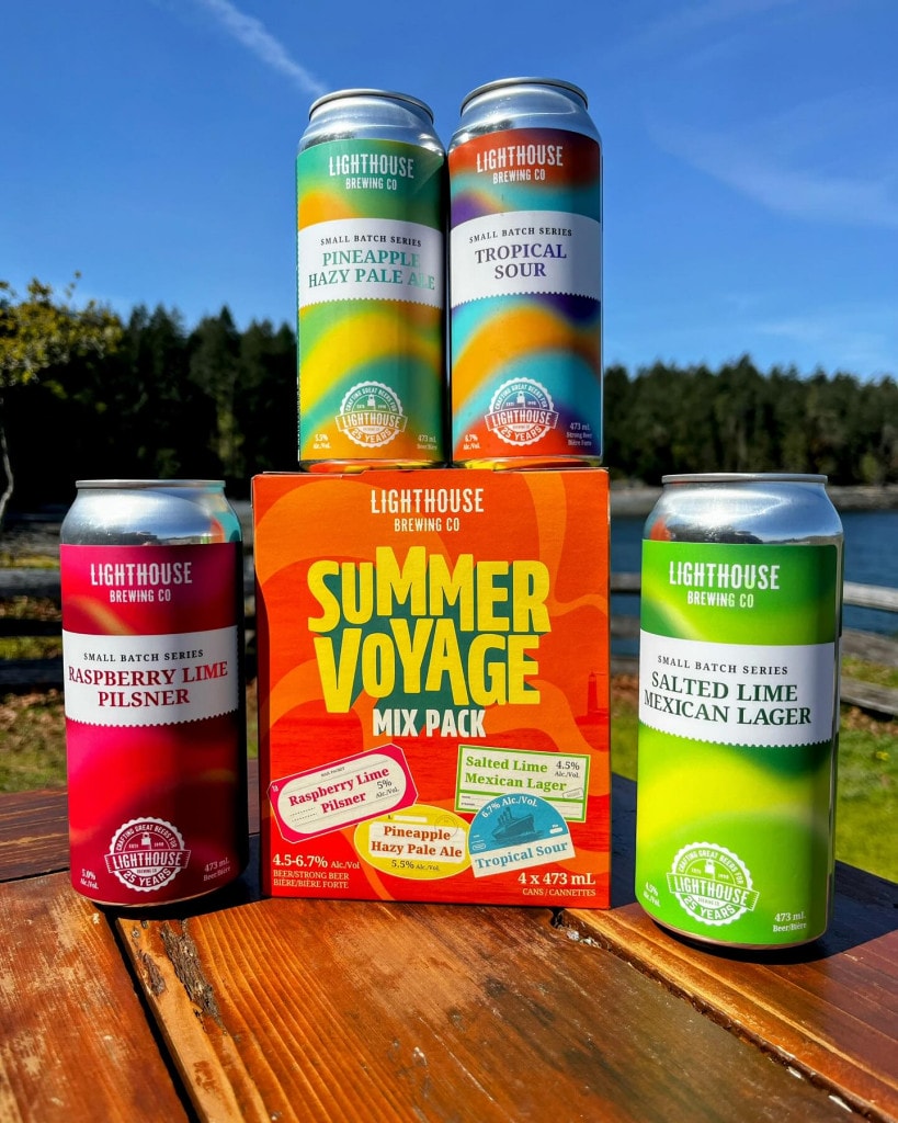Summer Voyage Mix Pack from Lighthouse Brewing in Victoria, BC