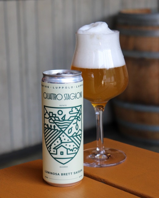 Luminosa Brett Saison from Luppolo Brewing Company in Vancouver, BC