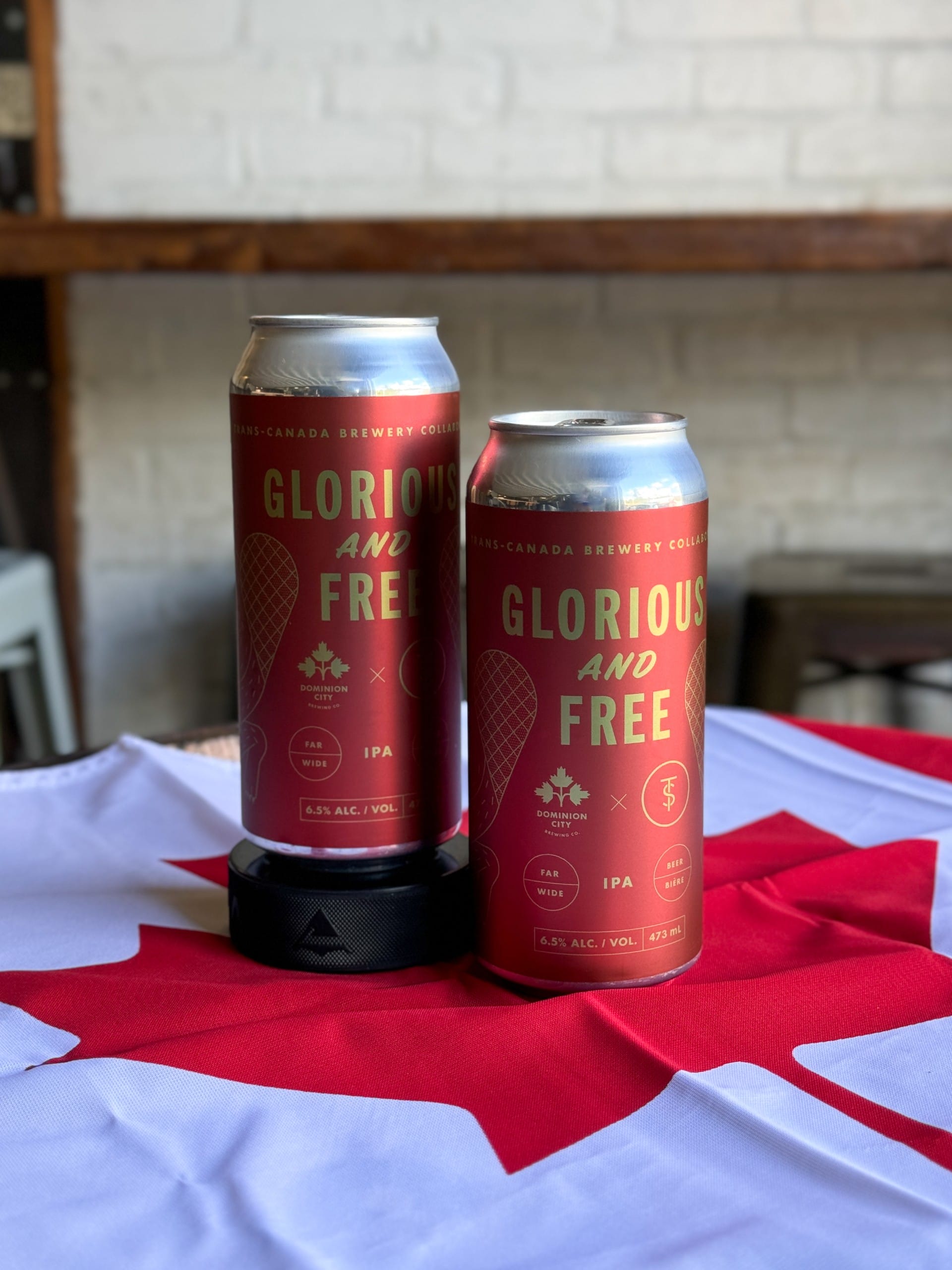 Glorious and Free IPA from Twin Sails Brewing in Port Moody, BC (photo provided)