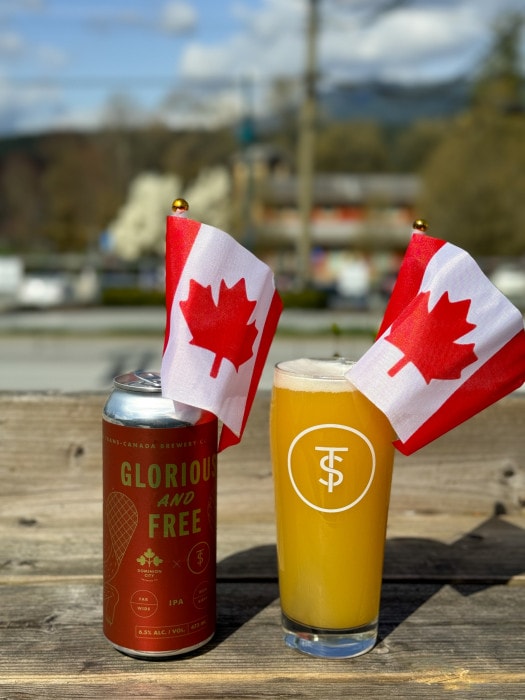 Glorious and Free IPA from Twin Sails Brewing in Port Moody, BC