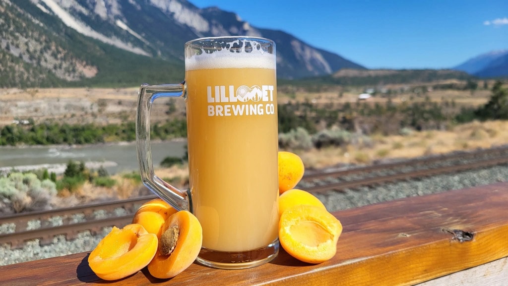 Mountain Goat Apricot Sour from Lillooet Brewing Company in Lillooet, BC (photo provided)