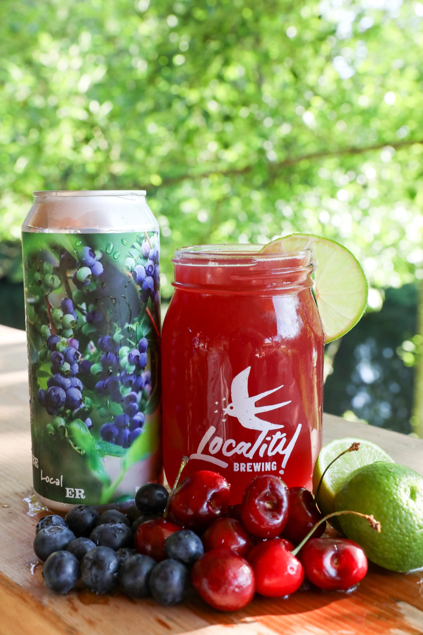 Blue Lime Haywire Sour from Locality Brewing in Langley, BC