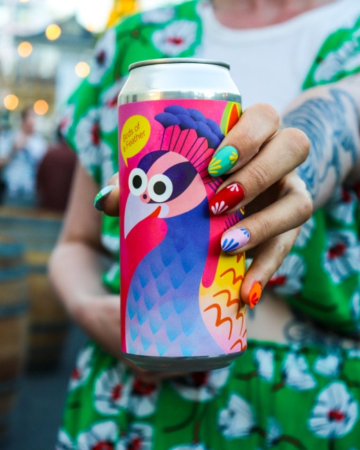 Birds of a Feather Tiny Hazy IPA from Luppolo Brewing Company in Vancouver, BC