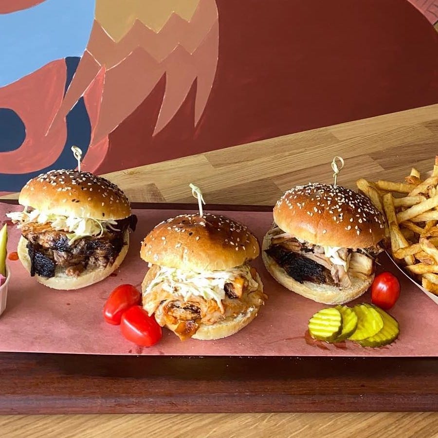 Patina Brewing serves up a menu featuring southern-style bar-b-que