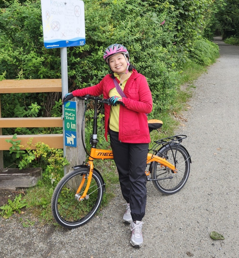 Starting the Traboulay PoCo Trail in Port Coquitlam, BC (photo: Joyce Lam / vanfoodies)
