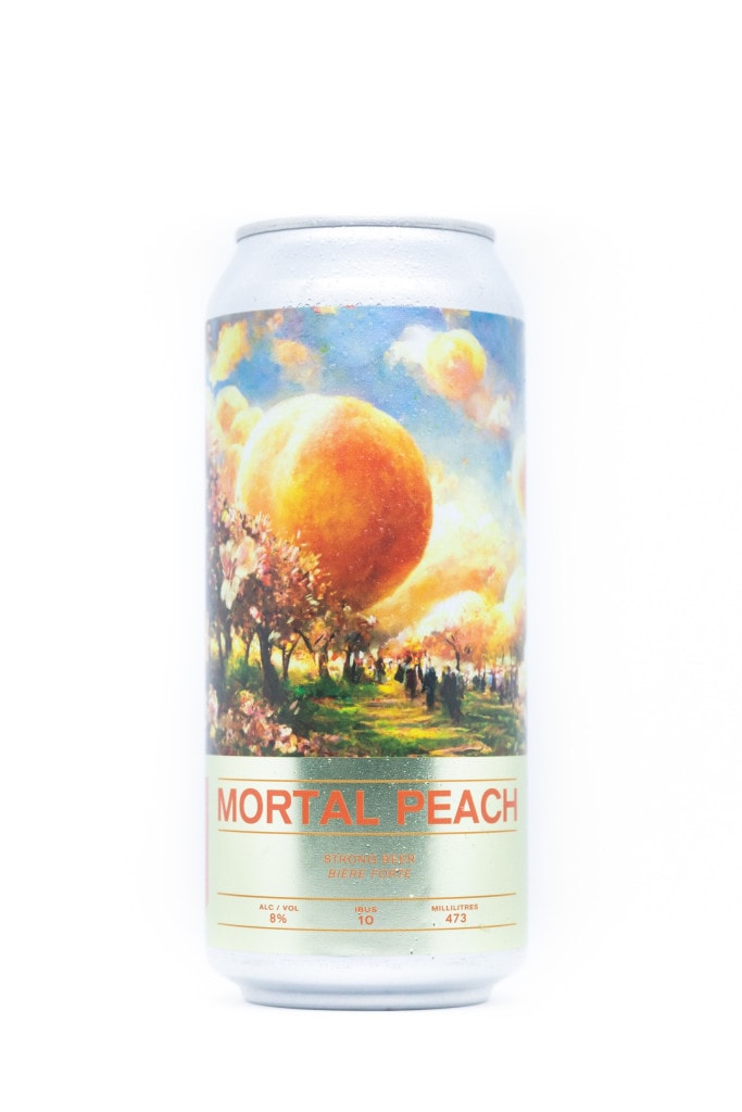 Mortal Peach Sour from Tinhouse Brewing in Port Coquitlam, BC