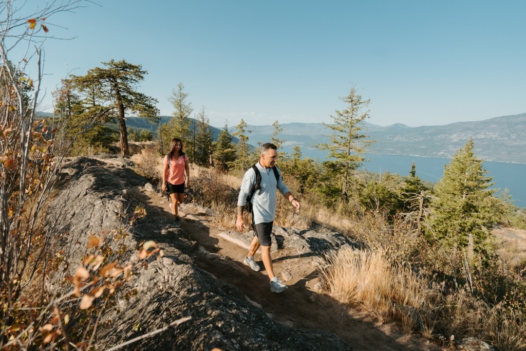 Predator Ridge Granite Trail in Vernon, BC