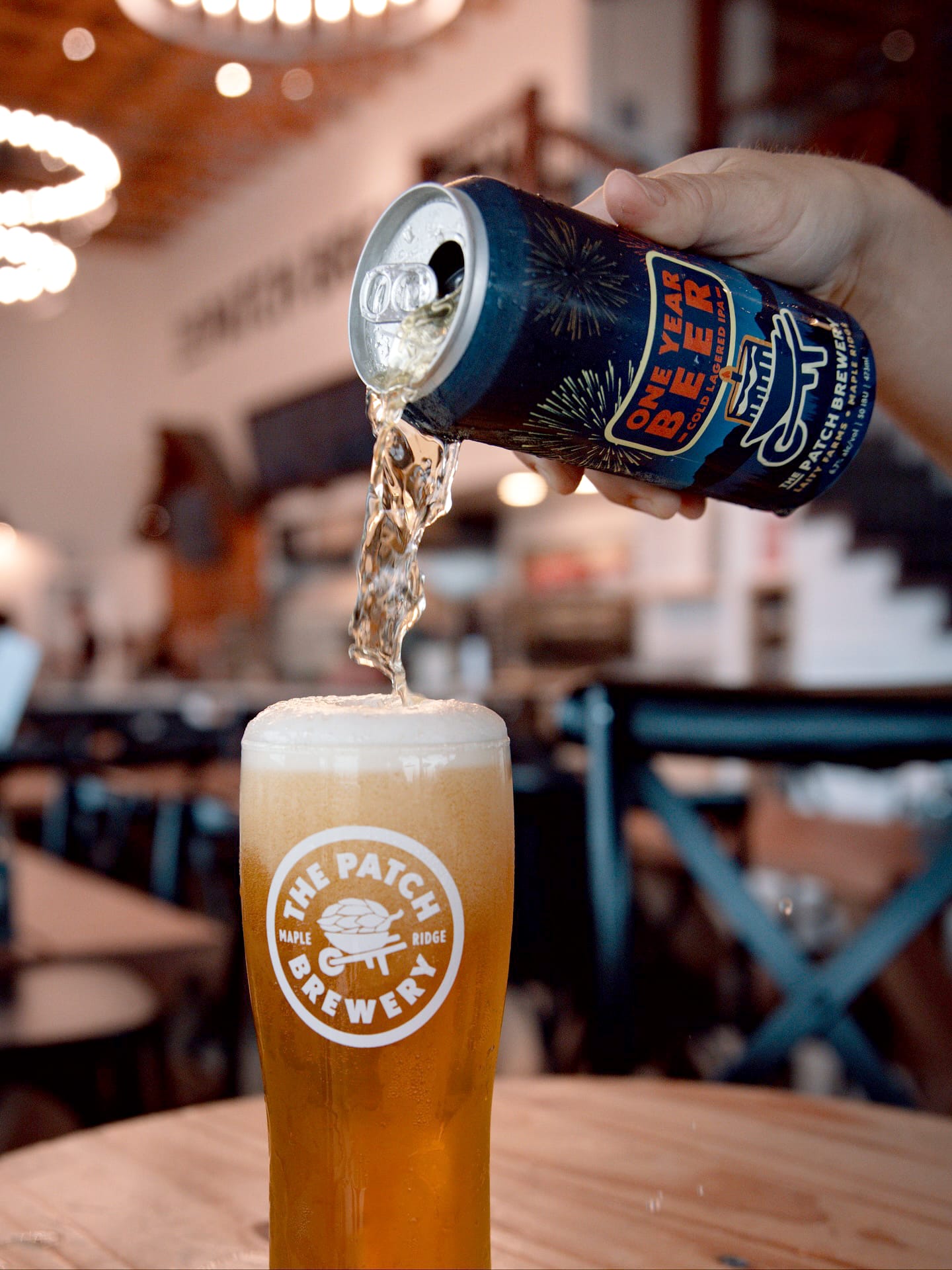 One Year Beer from The Patch Brewery in Maple Ridge, BC (photo: The Patch Brewery/Instagram)