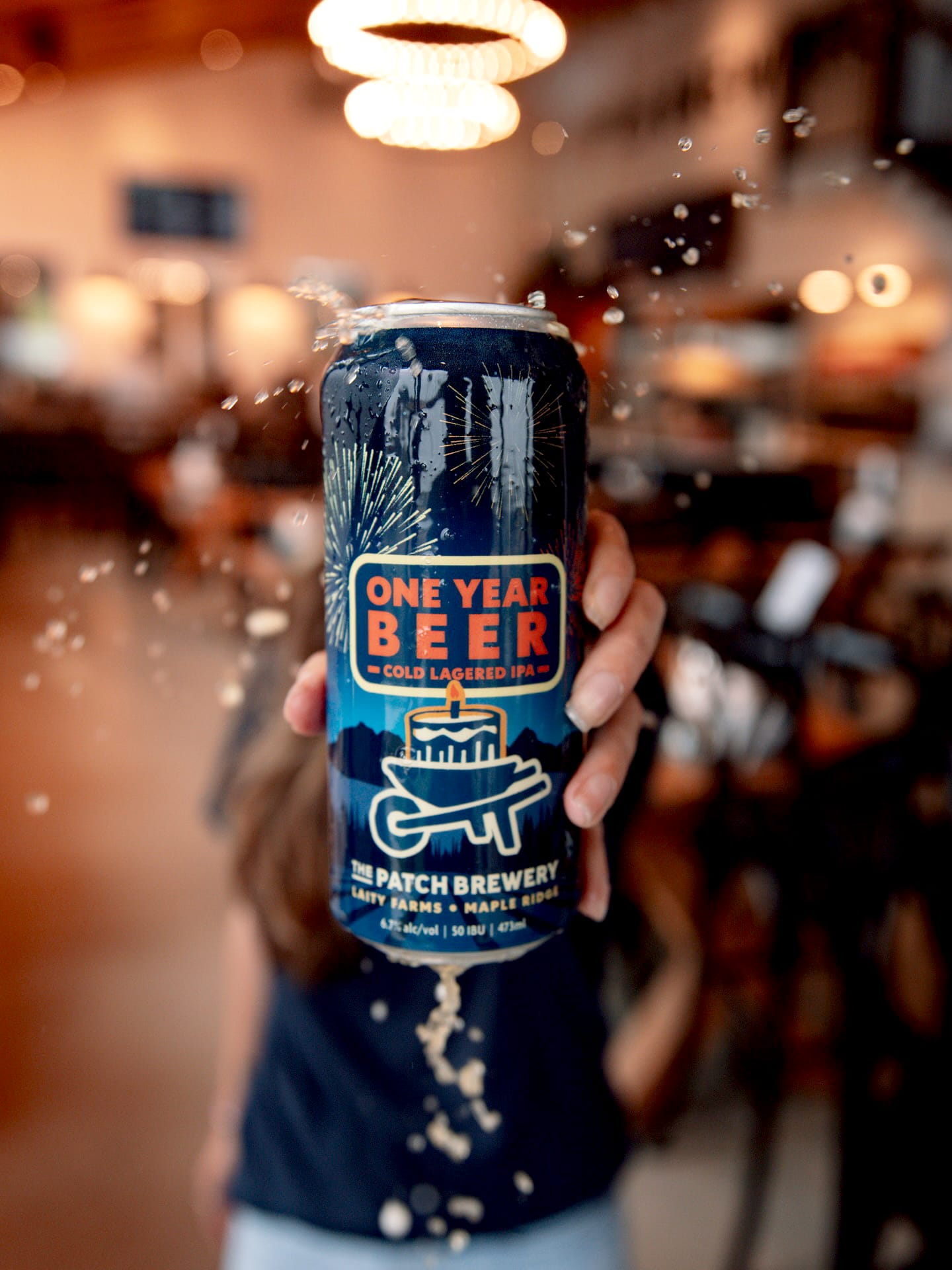 One Year Beer from The Patch Brewery in Maple Ridge, BC (photo: The Patch Brewery/Instagram)