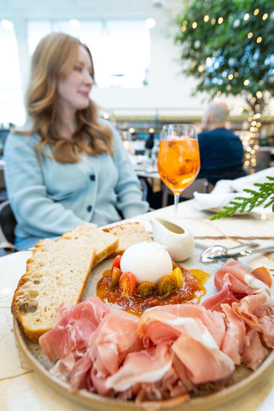 creamy burrata and antipasti at Gigi's by Ask For Luigi in Coquitlam, BC (photo: Nick Nicholson)