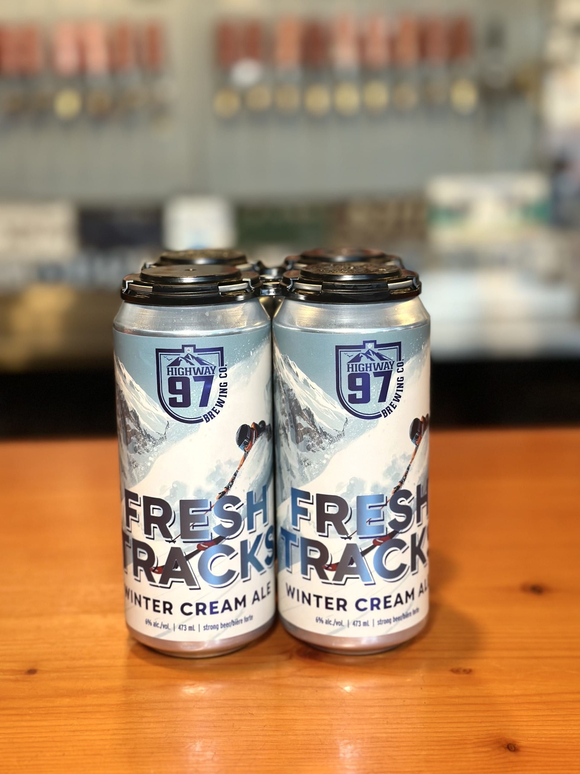 Fresh Tracks Winter Cream Ale by Highway 97 Brewing in Penticton, BC (photo provided)
