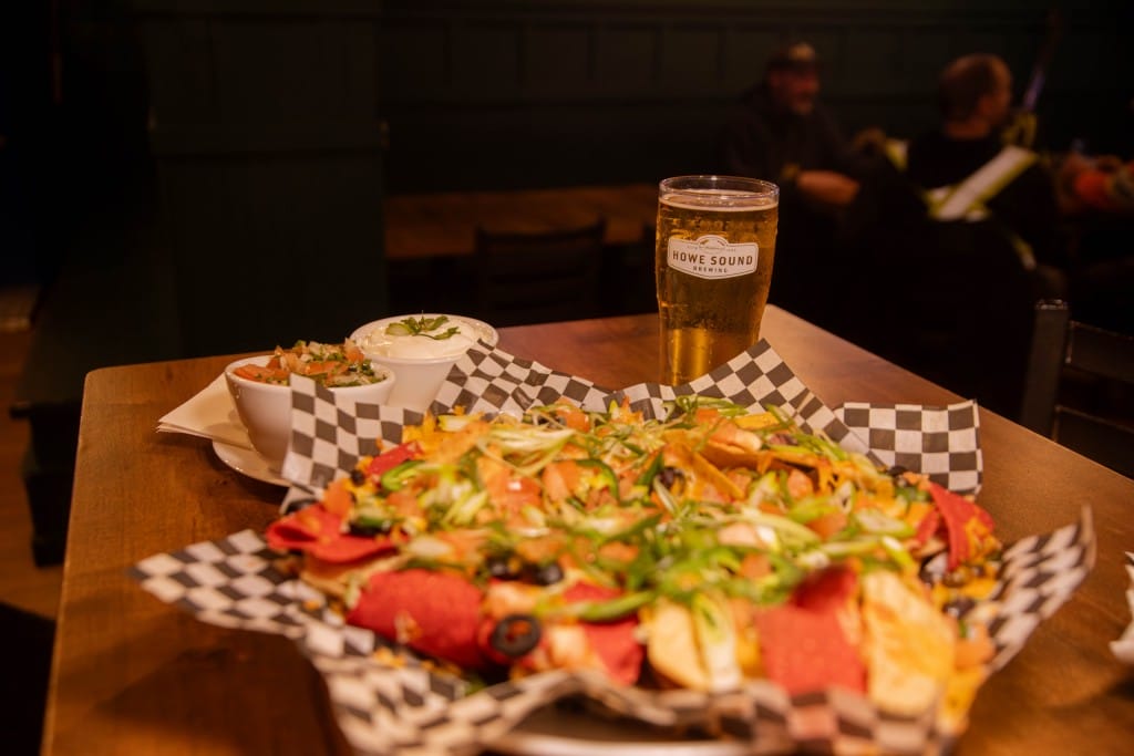 pizza and craft beer at Howe Sound Inn Taphouse & Kitchen in New Westminster, BC (photo: Taylor Braithwaite)