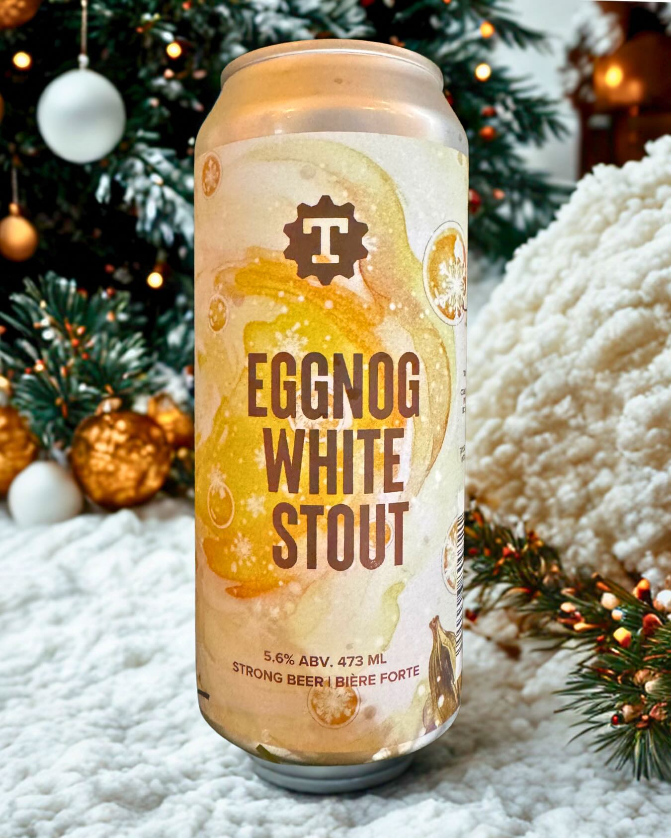 Eggnog White Stout from Taylight Brewing in Port Coquitlam, BC (image provided)