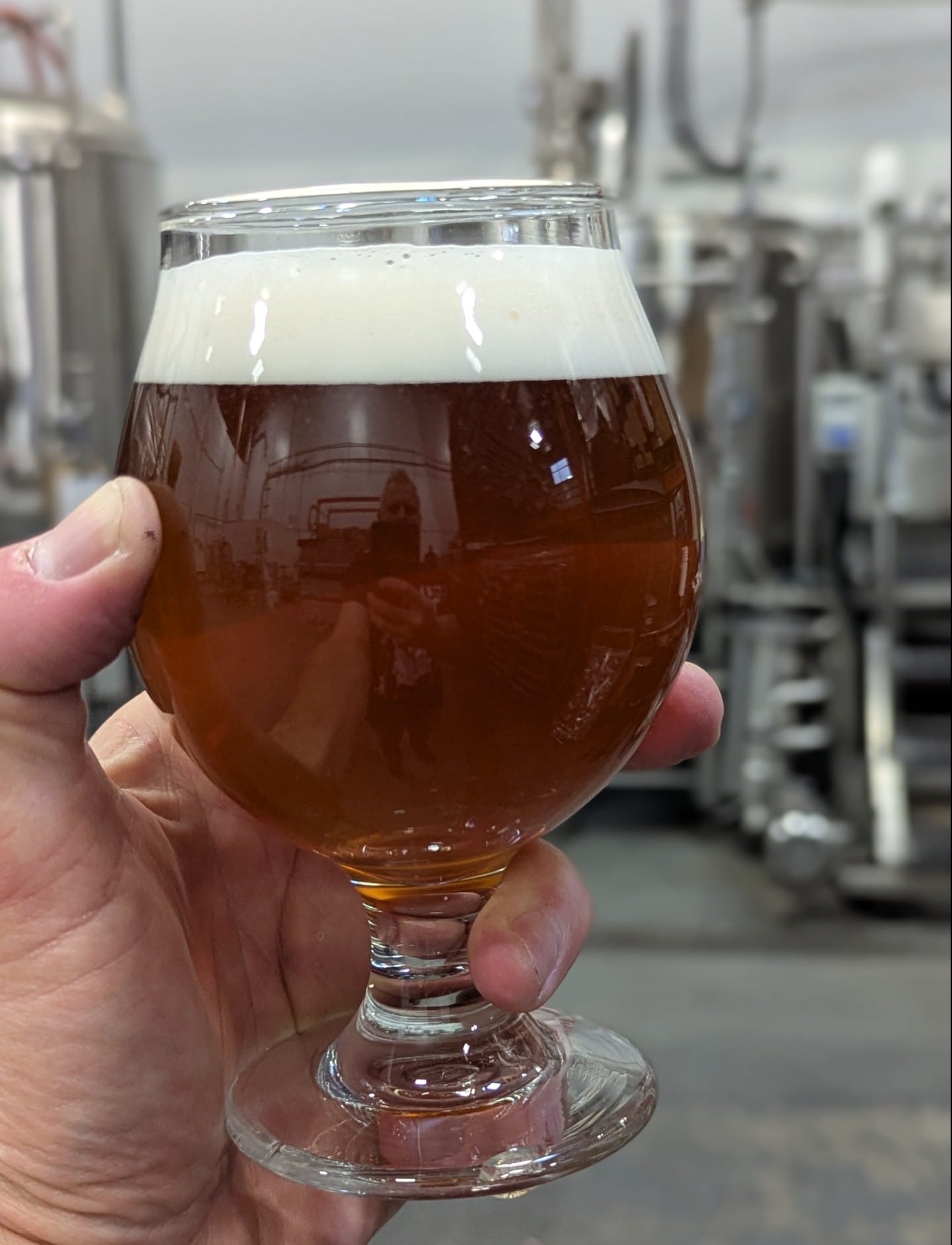 2023 Single Malt Barrel Aged Mortal Peach Sour from Tinhouse Brewing in Port Coquitlam, BC (photo provided)